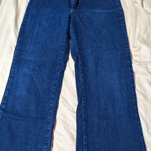 Lee Women's Jeans Size 10L Boot Cut Pants ~31” Waist SLIMMING 36 L
